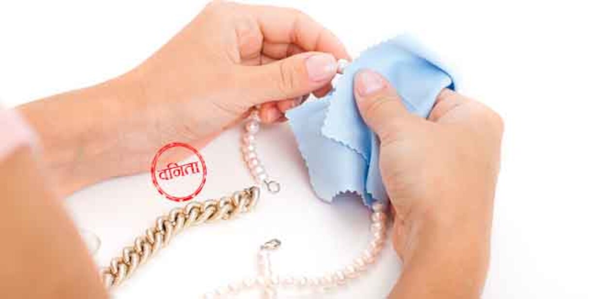 jewellery-1 Woman cleaning a jewellery with a special cloth